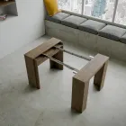 Udvidbar konsol til 308 cm med central støtte Made in Italy - Oracle Viadurini