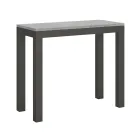 Udtrækkelig konsol af moderne design i træ og jern Fremstillet i Italien - aldrig Viadurini