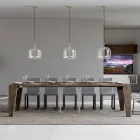 Udtrækkelig konsol fås i 2 forskellige størrelser lavet i Italien - Grifone Viadurini