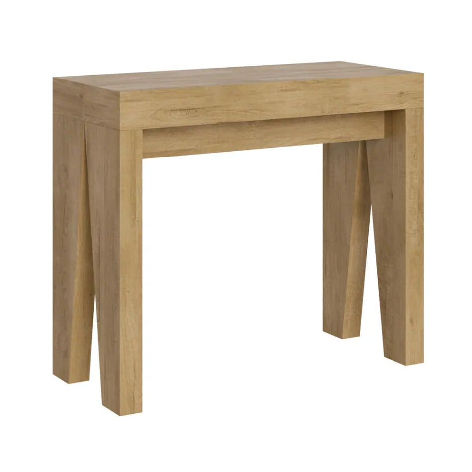 Udtrækkelig konsol fås i 2 forskellige størrelser lavet i Italien - Grifone Viadurini