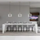 Udtrækkelig konsol fås i 2 forskellige størrelser lavet i Italien - Grifone Viadurini