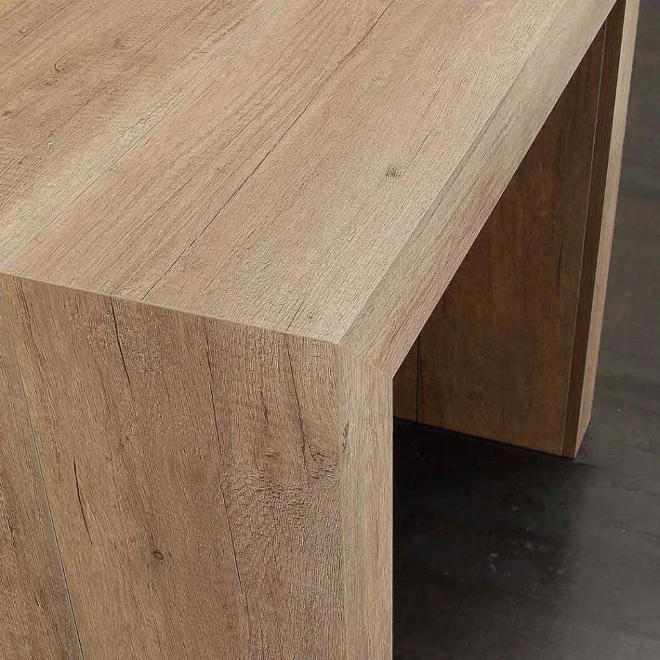 Udvidelig konsol op til 295 cm i Uri foldemelamin Viadurini