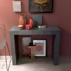 Forlængelig konsol op til 290 cm med træplade fremstillet i Italien - Seregno Viadurini