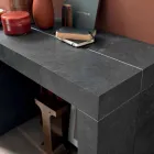 Forlængelig konsol op til 290 cm med træplade fremstillet i Italien - Seregno Viadurini