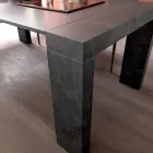 Forlængelig konsol op til 290 cm med træplade fremstillet i Italien - Seregno Viadurini