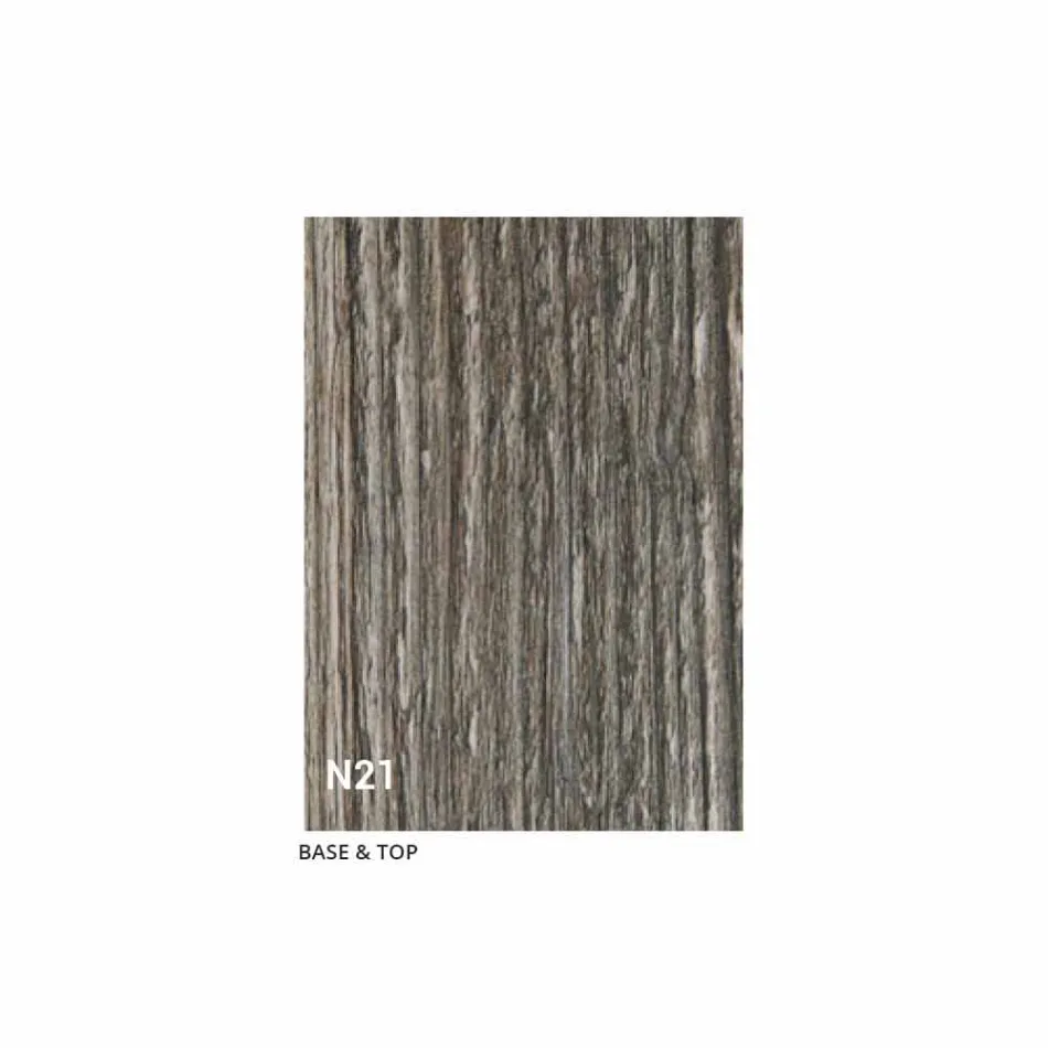 Forlængelig konsol op til 290 cm med træplade fremstillet i Italien - Seregno Viadurini