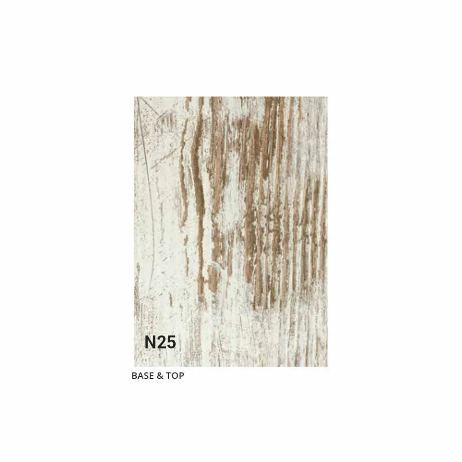 Forlængelig konsol op til 290 cm med træplade fremstillet i Italien - Seregno Viadurini