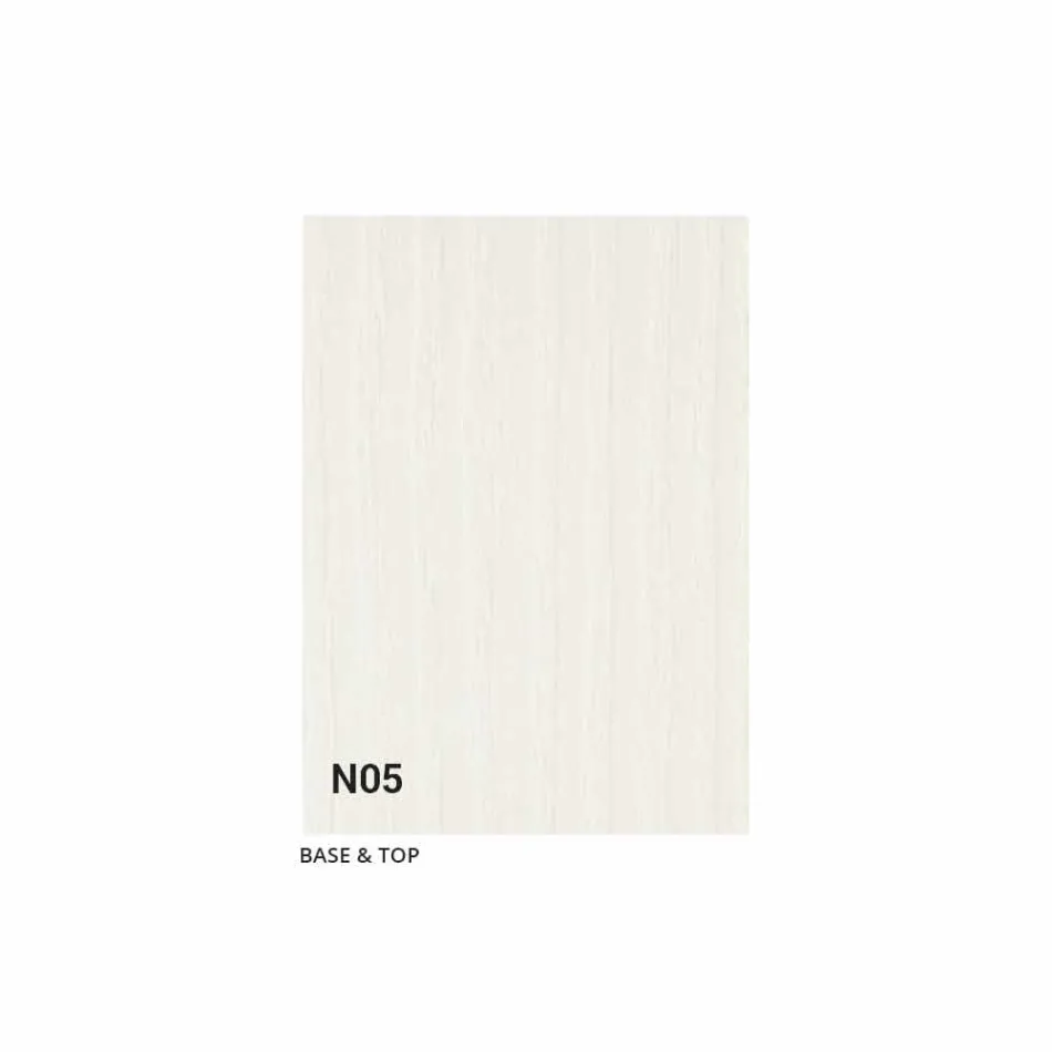 Forlængelig konsol op til 290 cm med træplade fremstillet i Italien - Seregno Viadurini