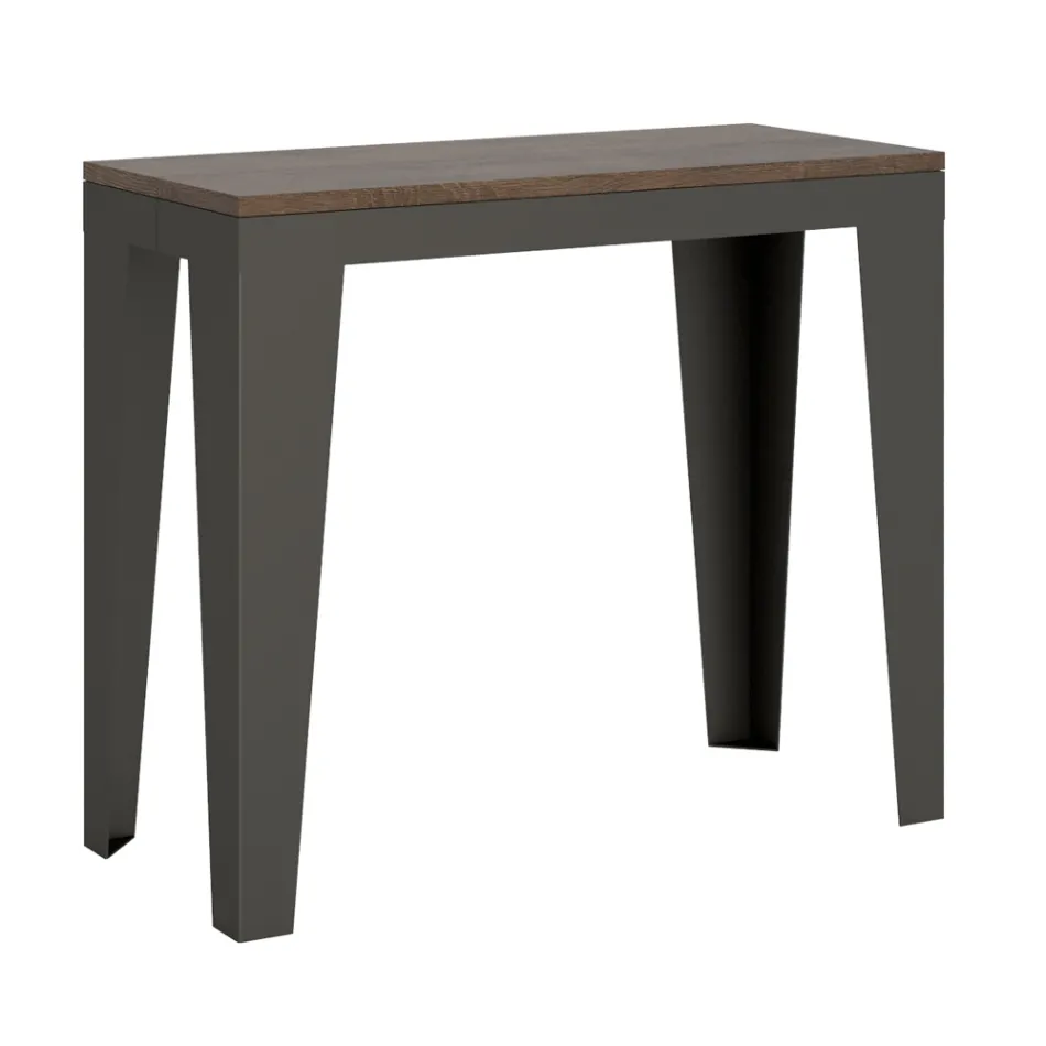 Udtrækkelig konsol op til 300 cm i Made in Italy træmikropartikler – Flamber Viadurini