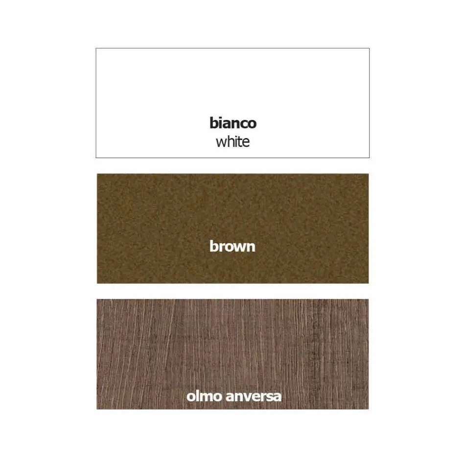 Udvidelig krystalkonsol med metalkonstruktion fremstillet i Italien - jod Viadurini