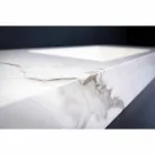 Badeværelse konsol Integreret håndvask og ophængt hylde i Gres 4 finish - Rampina Viadurini