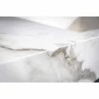 Badeværelse konsol Integreret håndvask og ophængt hylde i Gres 4 finish - Rampina Viadurini