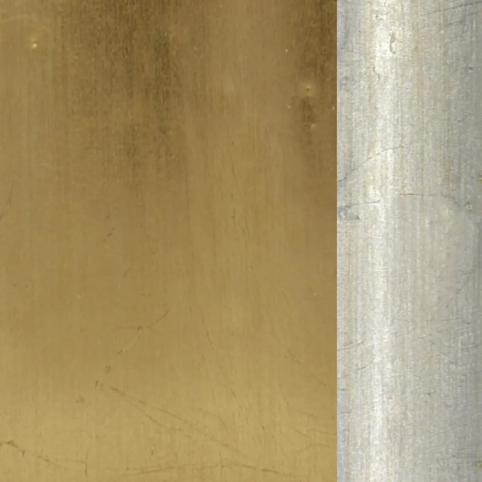 Konsolbord med MDF-panel og dekorationer i flere farver, fremstillet i Italien Giacomo Viadurini