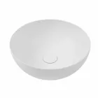 Badeværelse konsol med håndvask og hylde i porcelæn stentøj 4 finish - Ramina Viadurini