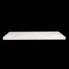 Badeværelse konsol med håndvask og hylde i porcelæn stentøj 4 finish - Ramina Viadurini