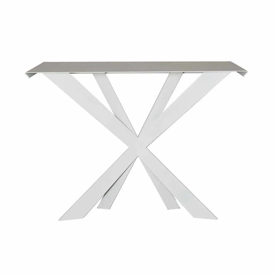 Stue konsol eller farvet jern indgang fremstillet i Italien - Zecchina Viadurini