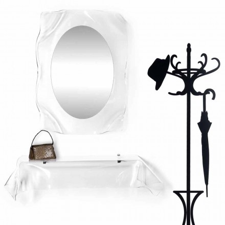 Konsol moderne design plexiglas draperet Ønske Viadurini