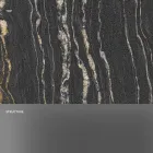 Designkonsol med marmorplade og glasbase Fremstillet i Italien - Molino Viadurini