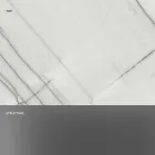 Designkonsol med marmorplade og glasbase Fremstillet i Italien - Molino Viadurini