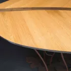 Konsol design og kunsthåndværk egefiner valnød Fenice Viadurini