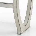 Moderne design konsol med skuffe grå pony Felicia Viadurini