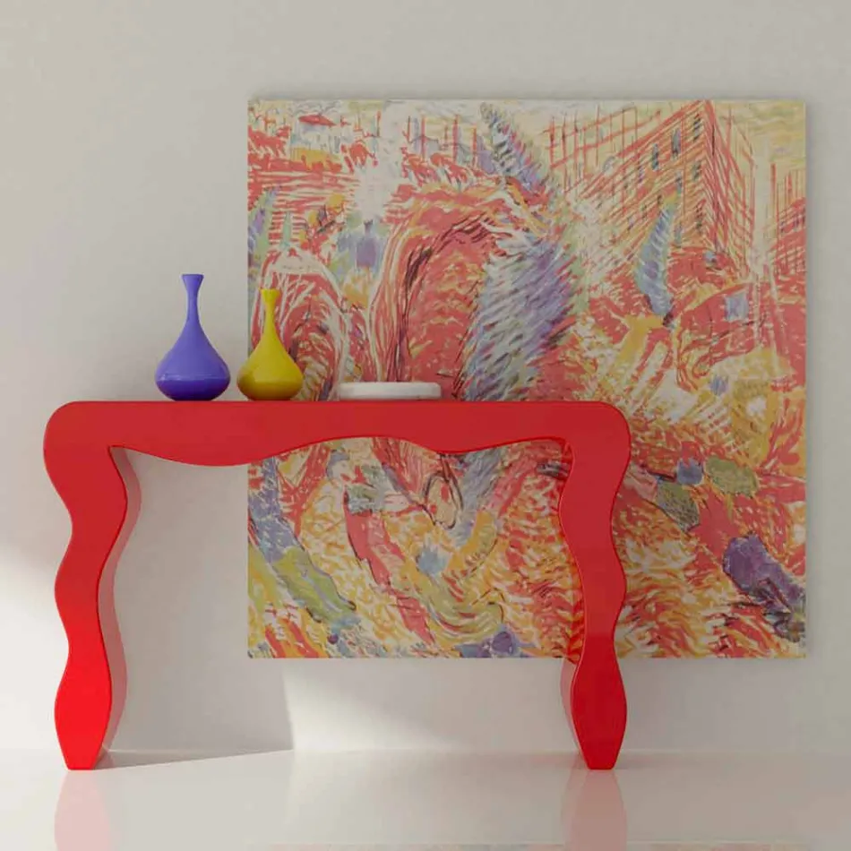 Moderne designkonsol fremstillet i Italien, Wow Viadurini