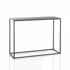 Dobbeltkonsol lavet af antracitstål - Osmium Viadurini