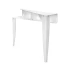 Fast konsol med 4 objektopbevaringsrum i PMMA Fremstillet i Italien - Aladdin Viadurini