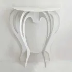 Konsol i farvet jern af moderne design fremstillet i Italien - Barbata Viadurini