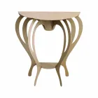 Konsol i farvet jern af moderne design fremstillet i Italien - Barbata Viadurini