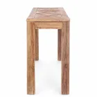 Konsol i genbrugt almtræ med Homemotion Design Top - Galanga Viadurini