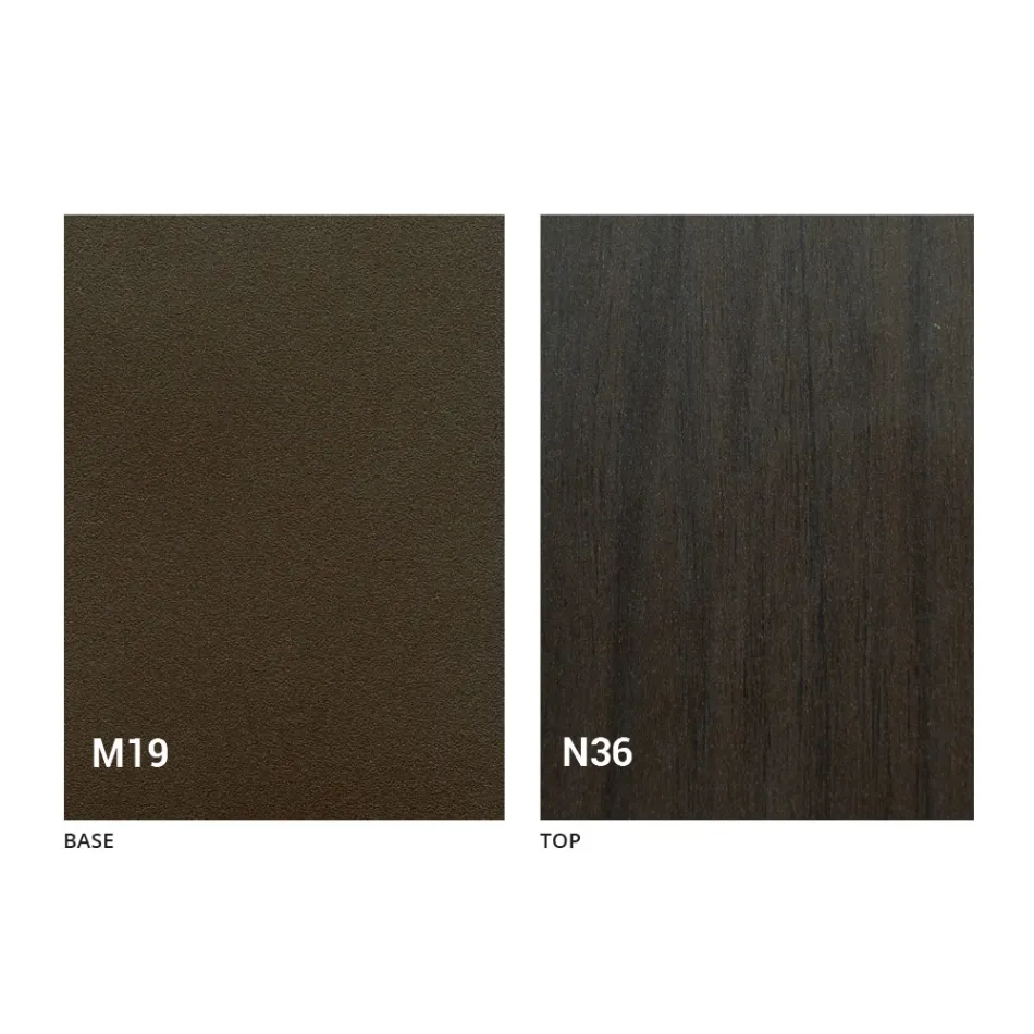 Bordkonsol i træ og metal kan udvides op til 295 cm Fremstillet i Italien - Timedio Viadurini