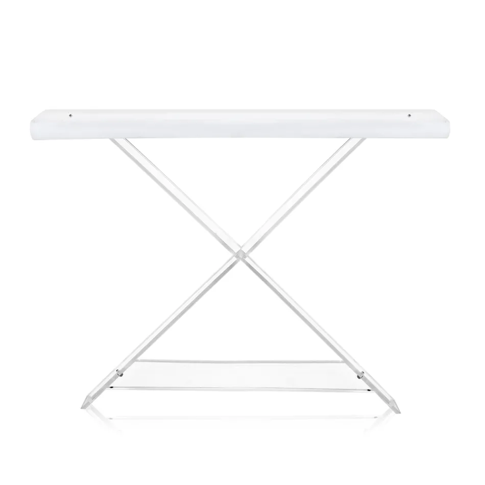 Plexiglas konsol til entré eller stue lavet i Italien - Tennessee Viadurini