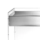 Konsolbord i tre finish lavet af plexiglas fremstillet i Italien - Fedra Viadurini