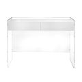 Konsolbord i tre finish lavet af plexiglas fremstillet i Italien - Fedra