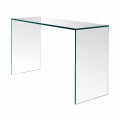 Konsol i ekstra klart glas Minimal Design Made in Italy 2 Dimensioner - Selex