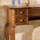 Klassisk indgangskonsol i træ med 5 skuffer lavet i Italien - Richard Viadurini