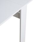 Moderne udvidelig konsol 296 cm i melamintræ Fremstillet i Italien - Ariella Viadurini