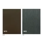 Udvidelig moderne bordkonsol i egetræ og metal fremstillet i Italien - Nappo Viadurini