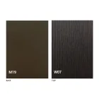 Udvidelig moderne bordkonsol i egetræ og metal fremstillet i Italien - Nappo Viadurini