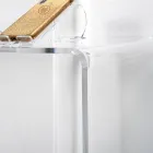 Moderne konsolbord i gennemsigtig eller flerfarvet plexiglas fremstillet i Italien - Emy Viadurini
