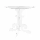 Moderne konsol i gennemsigtig plexiglas produceret i Italien, Belfiore Viadurini