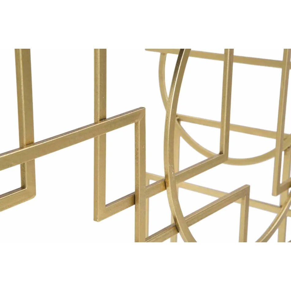 Moderne design rektangulær konsol i jern og spejl - Billie Viadurini