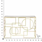 Moderne design rektangulær konsol i jern og spejl - Billie Viadurini