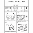 Moderne design rektangulær konsol i jern og spejl - Billie Viadurini