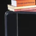 Stuekonsol i minimal gennemsigtig akrylkrystal - Amedea Viadurini