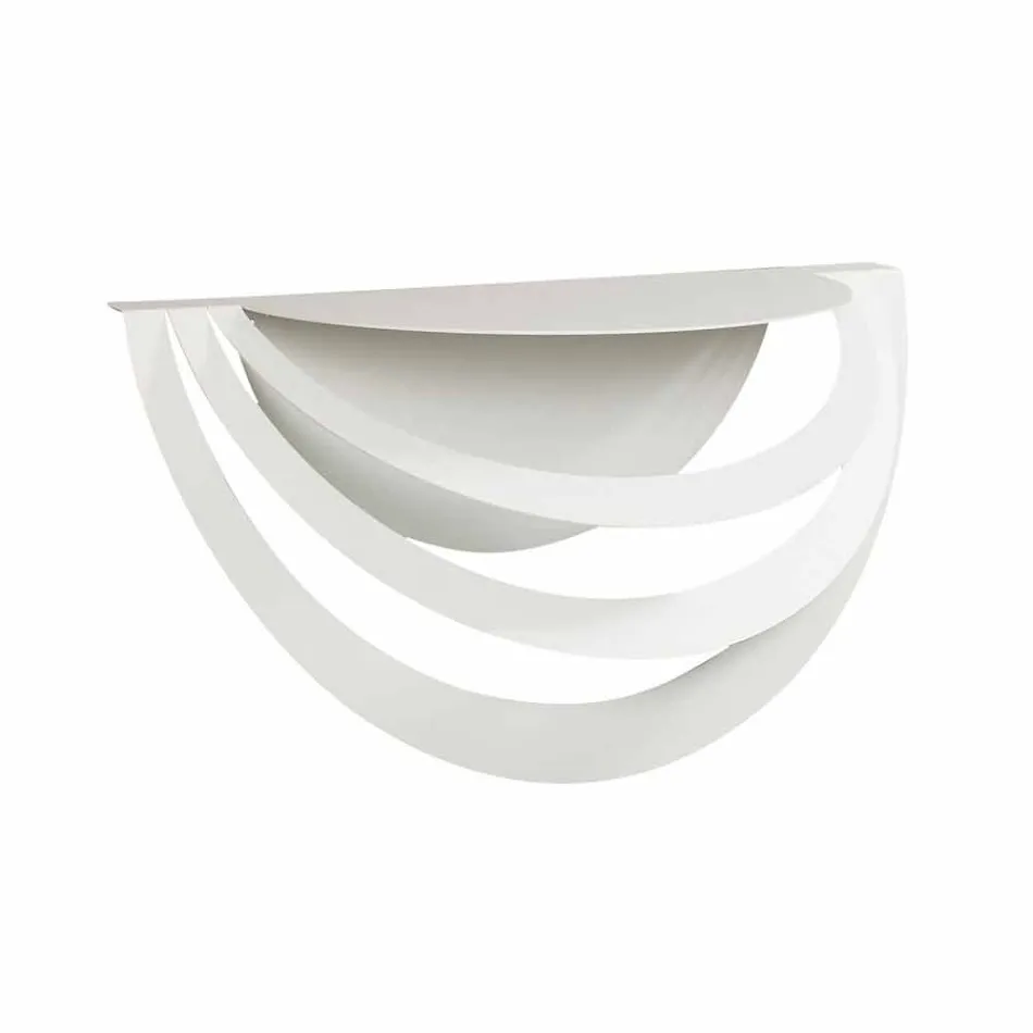 Suspenderet konsol i jern til moderne design fremstillet i Italien - Olfeo Viadurini