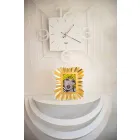 Moderne design Jernophængt konsol til stue fremstillet i Italien - Olfeo Viadurini