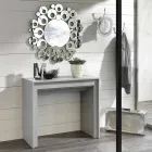 Konsol / udvides spisebord, l. 42.50 / 302,50xp.90 cm, Alvaro Viadurini