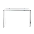 Alarico Transparent Plexiglas Konsolbord med Moderne Design Fremstillet i Italien Viadurini